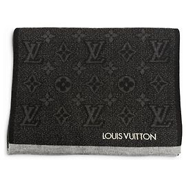 Stola Louis Vuitton My Monogram Eclipse Marrone Nero