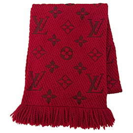 Stola in lana e seta Ruby di Louis Vuitton Rosso