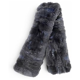 Sciarpa in cashmere viola Chanel Porpora