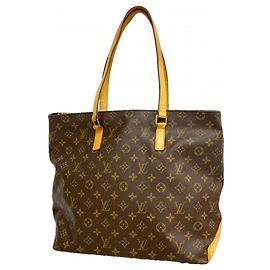 Borsa Tote Louis Vuitton Monogram Cabas Mezzo Marrone