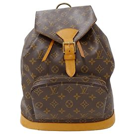 Louis Vuitton Monogram Canvas Backpack Brown