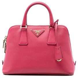 Bolsa Prada Pink Small Saffiano Lux Promenade Rosa
