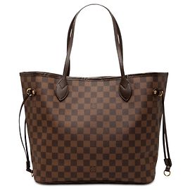 Louis Vuitton Marron Damier Ebene Neverfull MM Marron