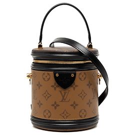 Louis Vuitton Marrom Monogram Reverse Cannes Marrom