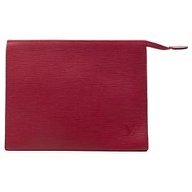 Neceser Louis Vuitton en Toile Epi rojo 26 Roja