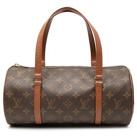 Louis Vuitton Marrom Monogram Papillon 30 Marrom