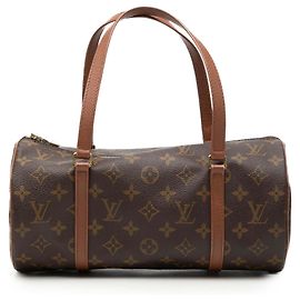 Louis Vuitton Marrom Monogram Papillon 30 Marrom