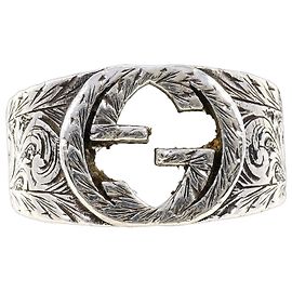 Gucci Silver 925 Band Ring Other