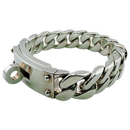 Hermès Pulseira HERMES Kelly Gourmet GM Prata