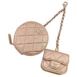 Monedero de cuero matelassé Chanel Otro