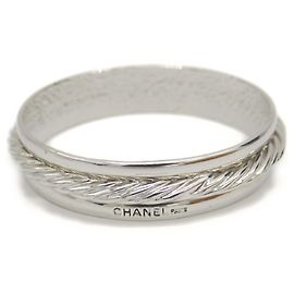 Chanel Silver Bangle Bracelet Other