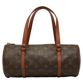 Bolso Louis Vuitton Monogram Papillon 30 con Pouch Castaño