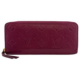 Louis Vuitton Langer Geldbeutel Lila Lila
