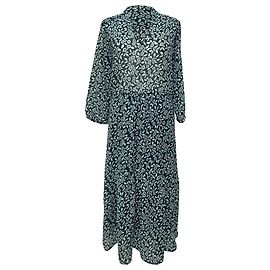 Ba&Sh Bonnie Midi Hemdkleid aus Polyester in Olive Grün Olivgrün
