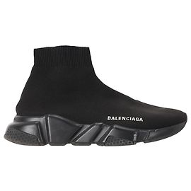 Baskets Speed Balenciaga en polyester noir Noir