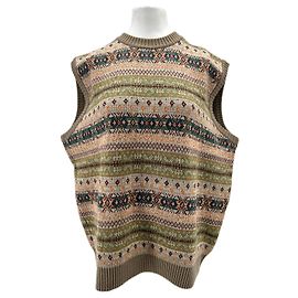 Autre Marque KAPITAL Ärmelloser Wollpullover Beige Beige