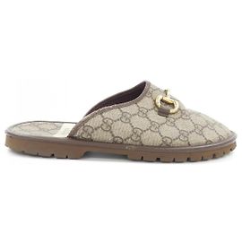 Sandali in pelle Gucci Marrone