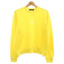 Moletom de algodão DSQUARED2 Amarelo