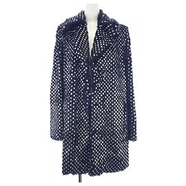 Céline CELINE Rabbit Coat Black