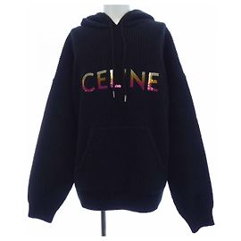 Céline Celine Hoodie 2A10X66Q Schwarz
