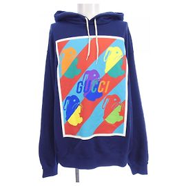 Gucci 728986 XJE78 Hoodie Blau