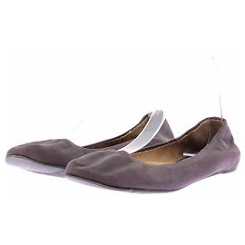 Ballerines Lanvin en daim violettes Violet