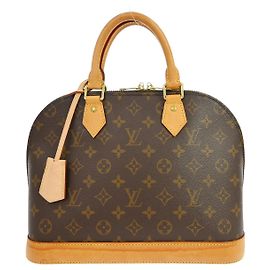 Bolsa Louis Vuitton Alma Monogram Canvas PM Marrom