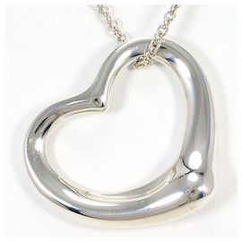 Tiffany & Co. Open Heart Silver Necklace Other
