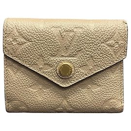 Louis Vuitton Portefeuille Zoé Tri-fold Wallet Grey