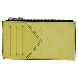 Monedero amarillo Louis Vuitton Amarillo