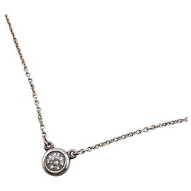 Collar choker de plata Tiffany & Co. Plata