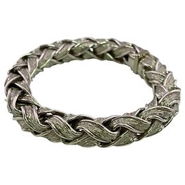 Hermès HERMES Aegean Bangle Bracelet Silvery
