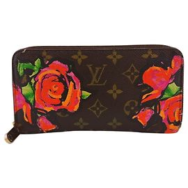 Louis Vuitton Monogram Brown Long Wallet Brown