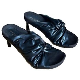Stella Mc Cartney Stella McCartney Mule Terra Alter Mat Pelle Vegana Nero