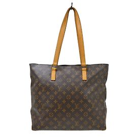 Louis Vuitton Cabas Mezzo Monogram Canvas Marrom
