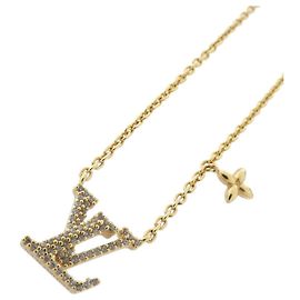 Collier Louis Vuitton LV Iconic Doré