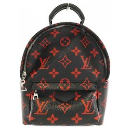 Louis Vuitton Monogram Infrarouge Palm Springs Backpack MINI Noir Rouge