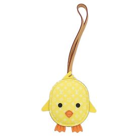 Louis Vuitton Monogram Accessory Bag Charm Brown Yellow