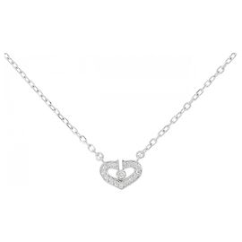 Collar Cartier C Heart en oro blanco Otro