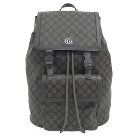 Mochila Gucci Ophidia Castaño Negro