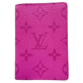 Tarjetero Louis Vuitton Pink Taigarama Rosa