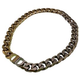 Collana a catena Christian Dior CD ICON D'oro