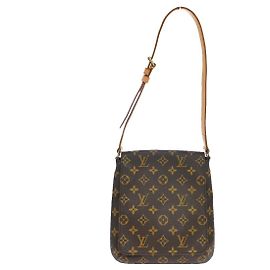 Louis Vuitton Musette Salsa Handtasche Monogram Canvas PM Braun