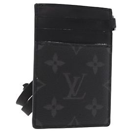 LOUIS VUITTON Kartenetui Monogram Eclipse M61690 LV Auth 184880A Monogramm