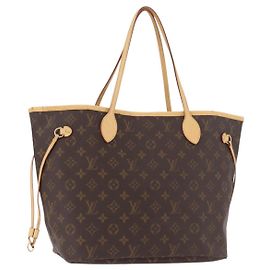 LOUIS VUITTON Borsa Tote Monogram Neverfull MM M40156 LV Auth 184923A Monogramma