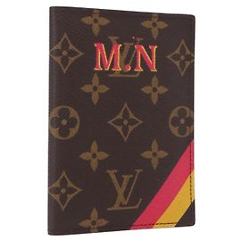 LOUIS VUITTON Monogram Couverture Passpole NM Porta-passaporte LV Auth 184684 Monograma