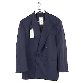 Yves Saint Laurent Dunkelblauer Anzug Marineblau