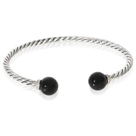 Pulsera Solari en plata de ley, ónix y diamante David Yurman Otro