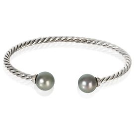 Pulseira Solari em prata de lei e diamante David Yurman Outro