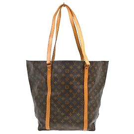 Louis Vuitton Shopping Tasche Monogram Canvas GM Braun